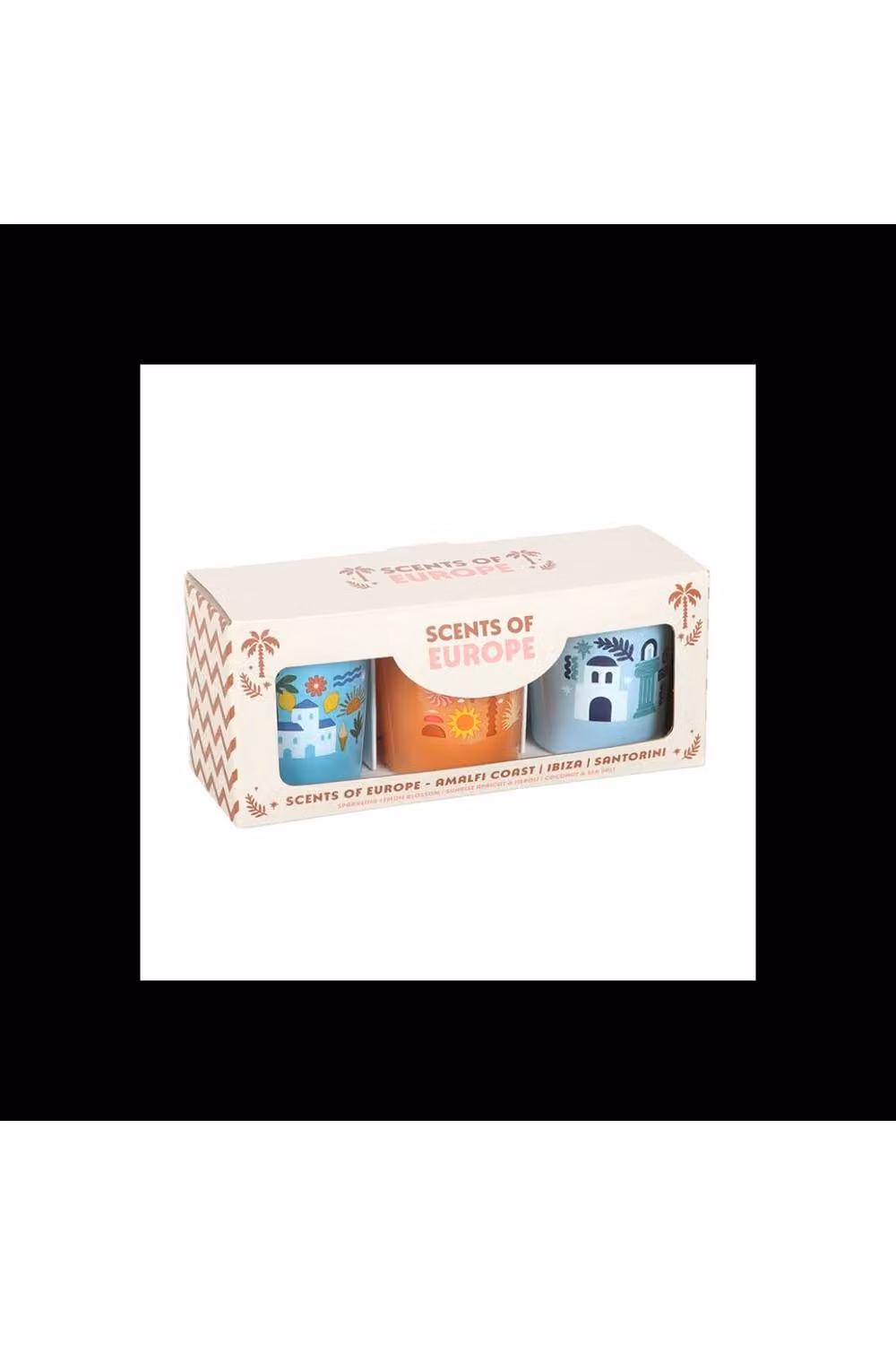 KDMD Scents of Europe Travel Scented Candle Trio in Multicolour – 2