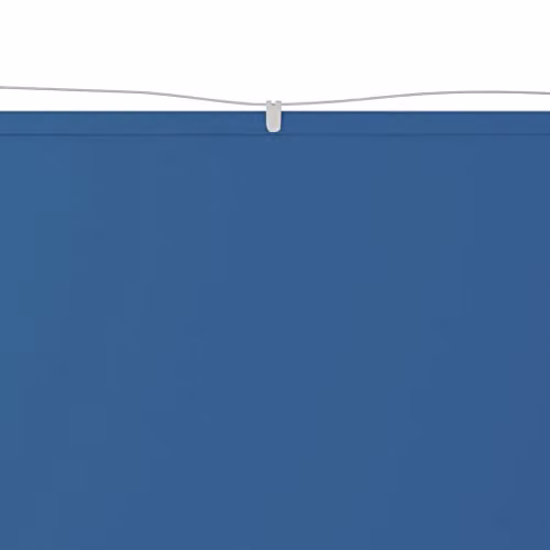 vidaXL Vertical Awning in Blue, Weather-resistant Oxford Polyester Privacy Screen for Balcony, Garden or Indoor Use, W/H: 100 x 1200 cm – 2