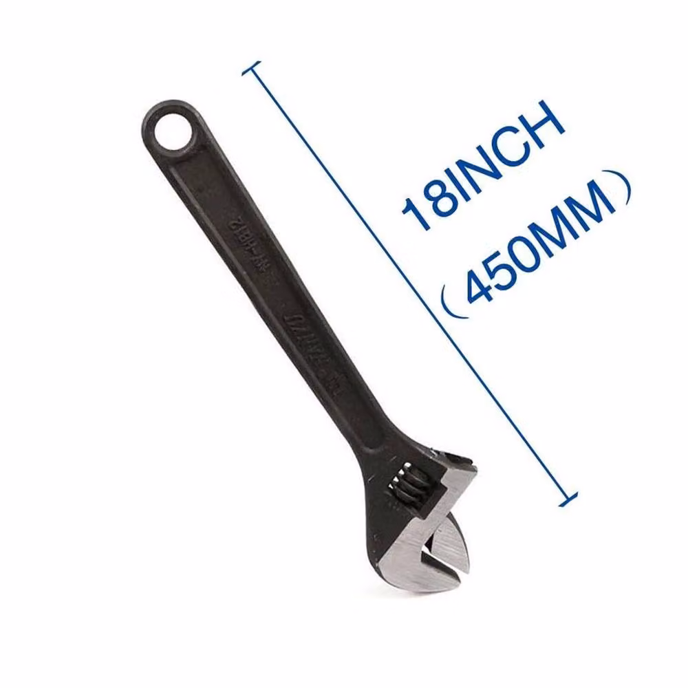 NESTLUNE Heavy Duty Adjustable Wrench Spanner, Black – 2
