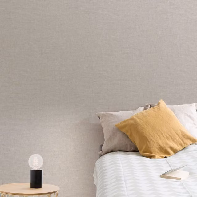 Grandeco Adana Textured Wallpaper in Beige