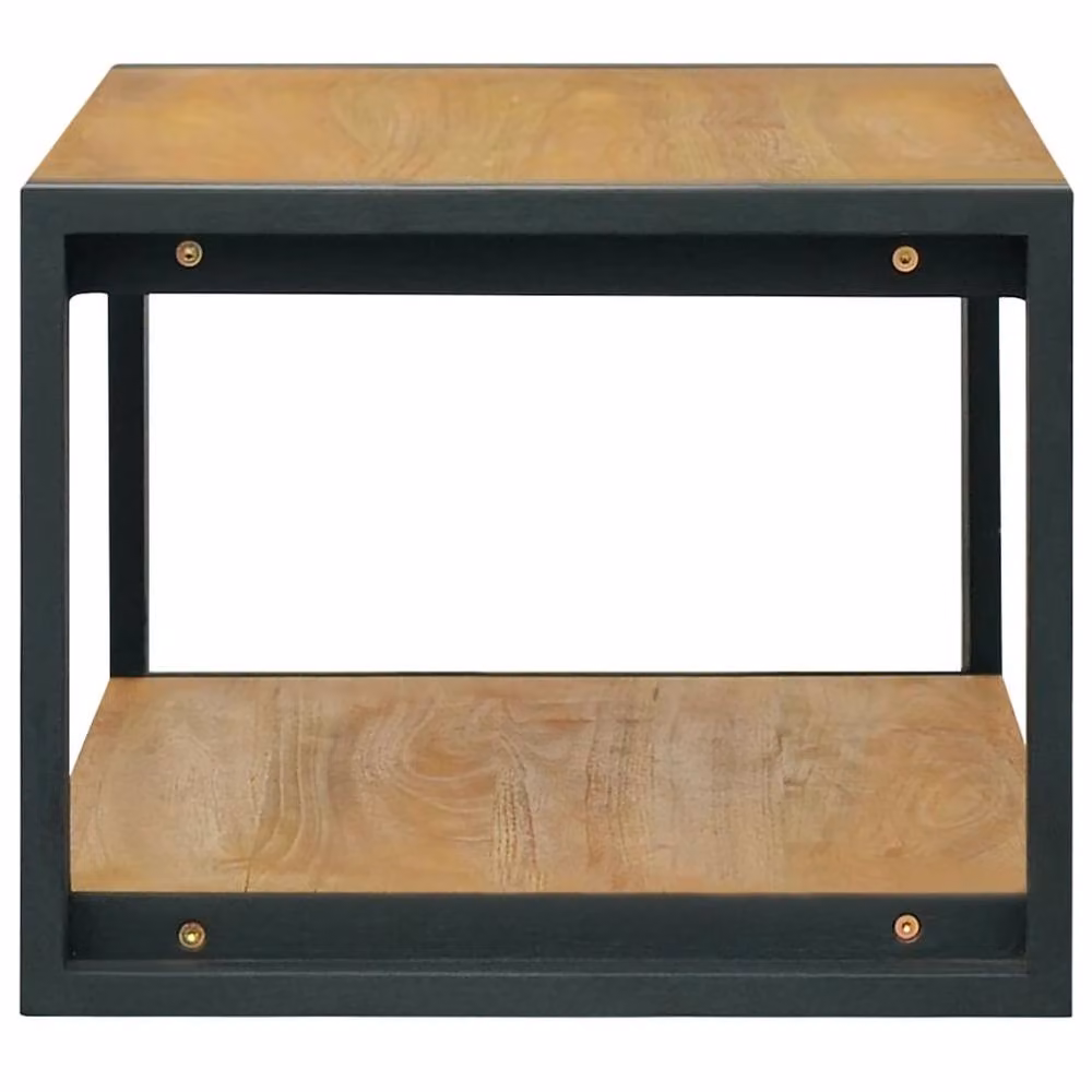 Berkfield Home Brown Solid Teak Wood Bathroom Cabinet W/D/H: 90 x 45 x 35 cm – 3