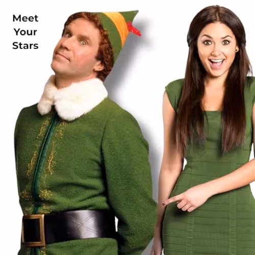 Star Cutouts SC1696 Buddy Elf Waiting For Christmas Lifesize Cardboard Cutout Multicolour Festive Party Decoration – 2