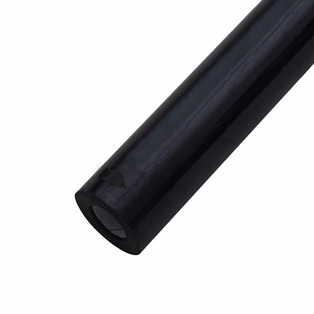 Berkfield Home Static Frosted Black PVC Soft Window Films, 3 Pack – 5