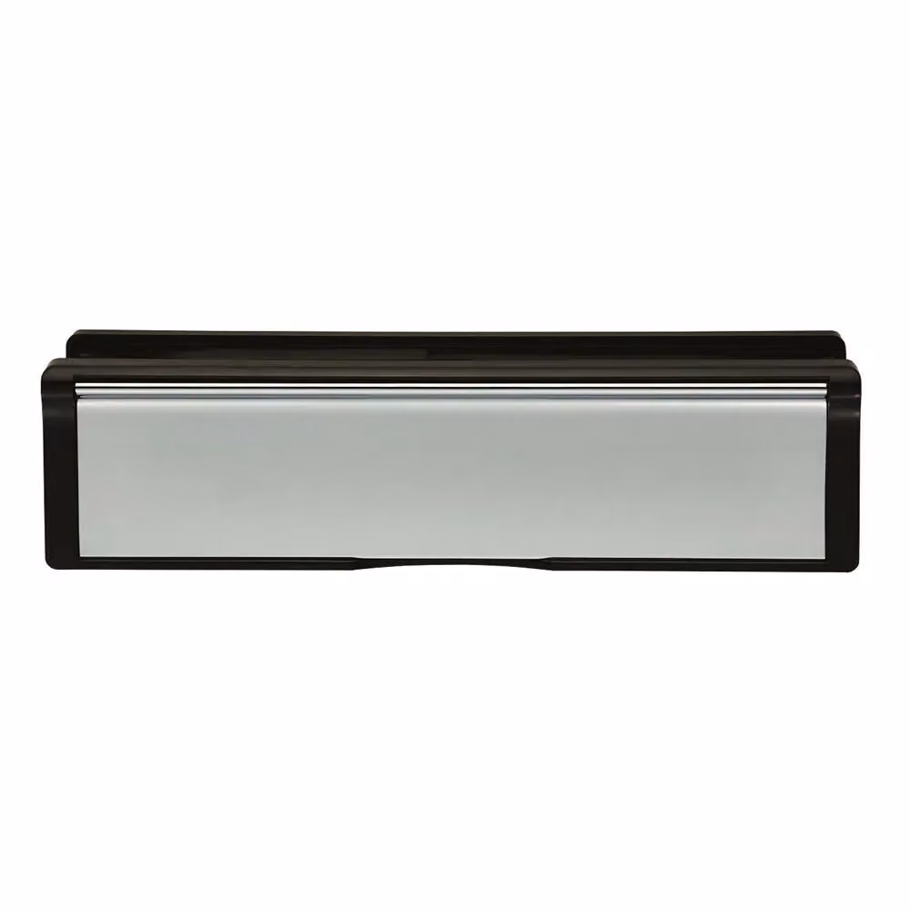 Loops All in One Intumescent Letterbox Assembly in Polished Chrome with 242mm Fixing Centres – 2