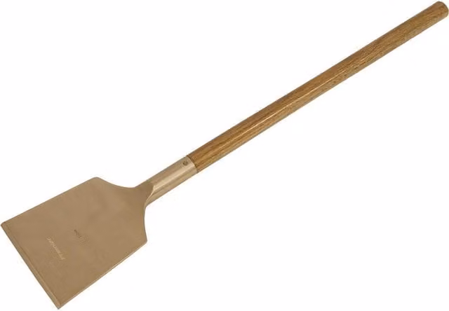 Loops Non-Sparking Beryllium Copper Long Handle Decorators Scraper, W: 15.0 cm, H: 76.5 cm