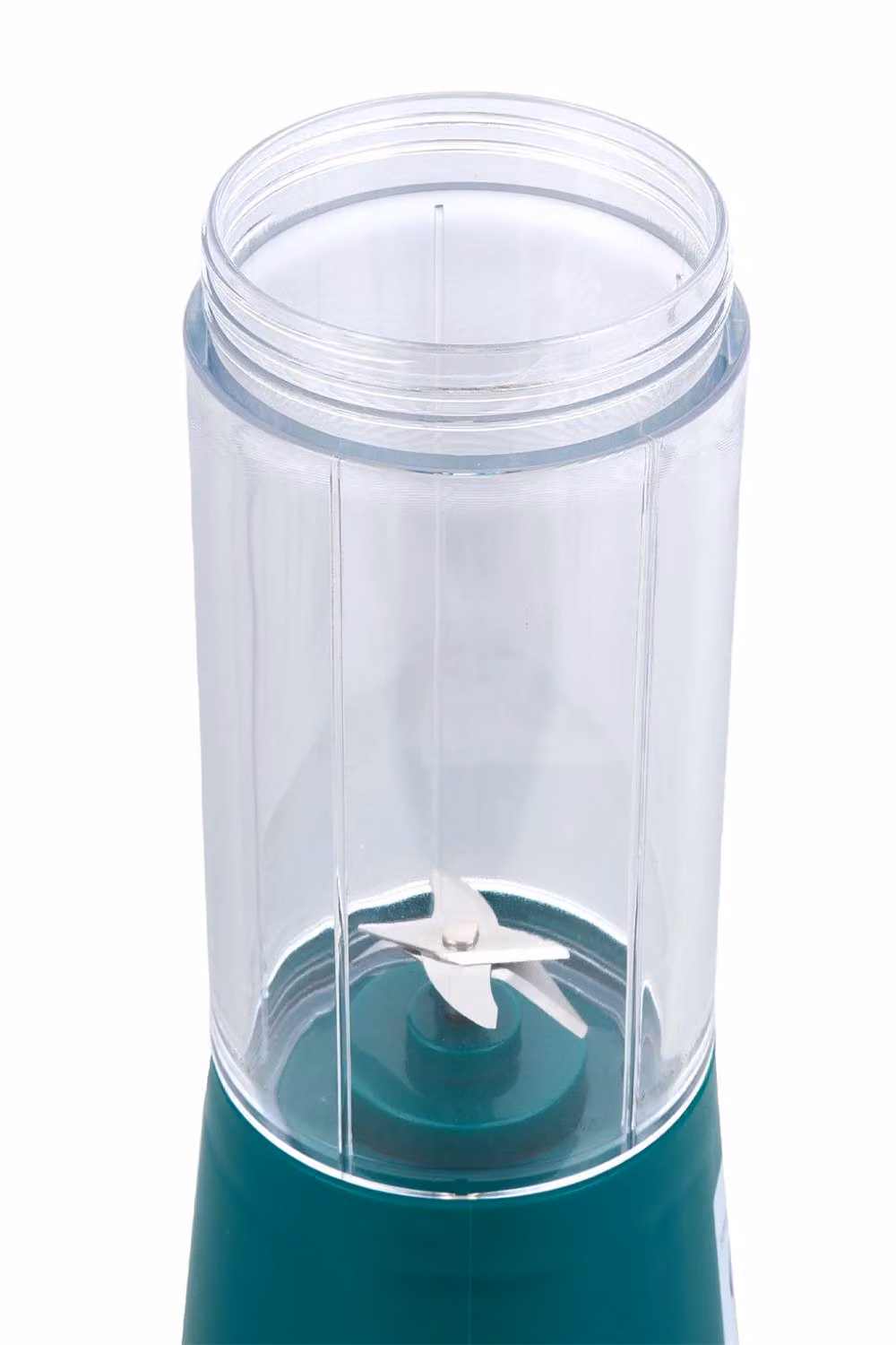 Living and Home Portable Personal Blender with 6-Leaf 304 Stainless Steel Blade, Green, 380ml – 3