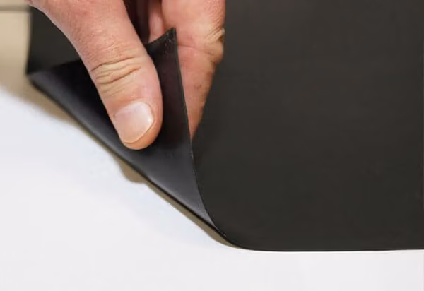 TCS Geotechnics Polypropylene Impermeable Membrane Roll, Black or Grey, W: 2 m, H: 40 m, Thickness: 1 mm