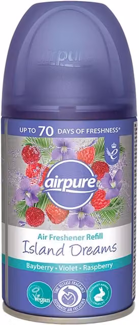 Airpure Air Freshener Refill Tin Island Dream Purple