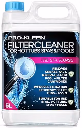Pro-Kleen MY1437 Hot Tub, Pool and Spa Filter Cartridge Cleaner, 5 l