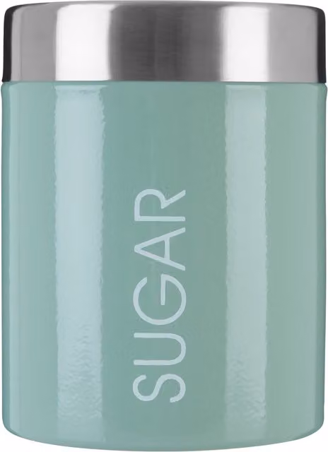 Orsina Maison by Premier Liberty Enamel Sugar Canister in Green