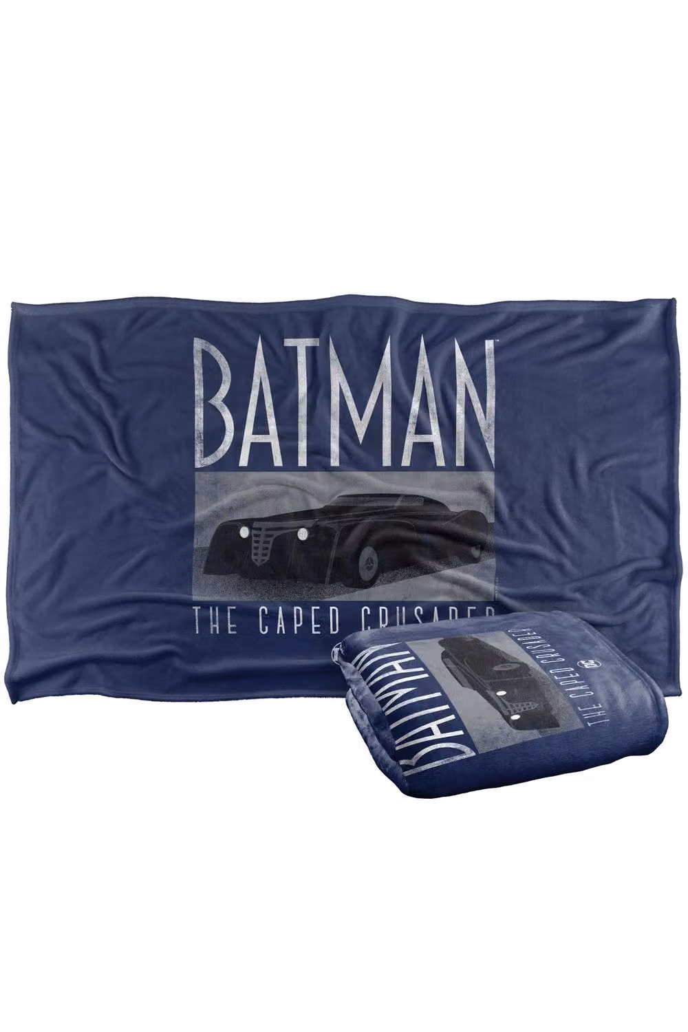 LOGOVISION Batman Caped Crusader Batmobile Super Soft Fleece Throw Blanket, Multicolour, W: 127.0 cm, D: 152.4 cm – 7