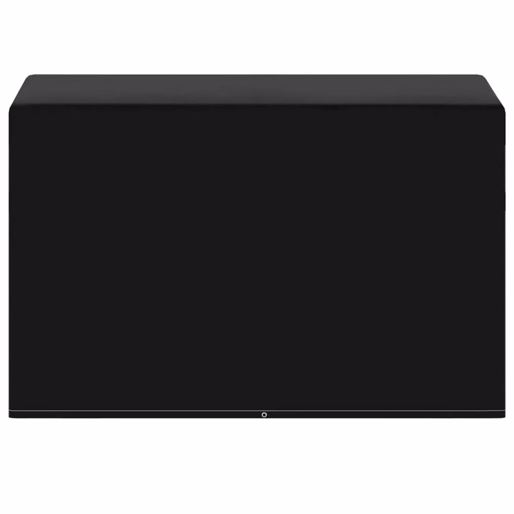 Berkfield Home Water Repellent Swing Bench Cover in Black, W/D/H: 185 x 117 x 170 cm – 2