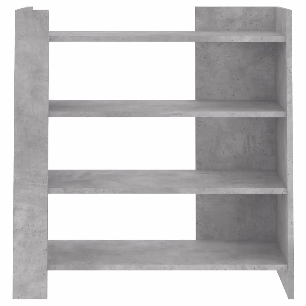 Berkfield Home Modern Sideboard in Concrete Grey, W/D/H: 73.5 x 35 x 75 cm – 3