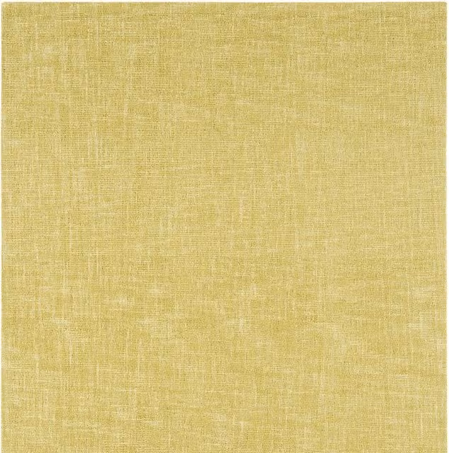 Asiatic Carpets Ochre Yellow Tweed Wool Rug