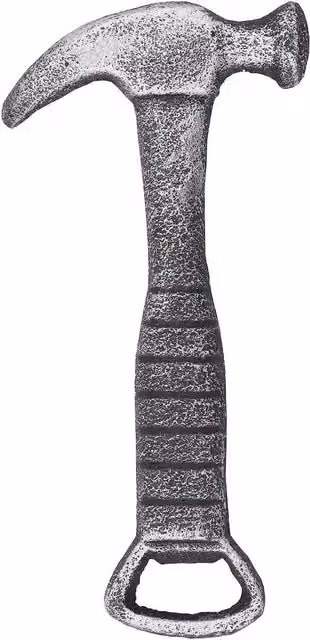Betley Butterfly Spanner Shaped Metal Bottle Opener in Silver, Length: 14.5 cm