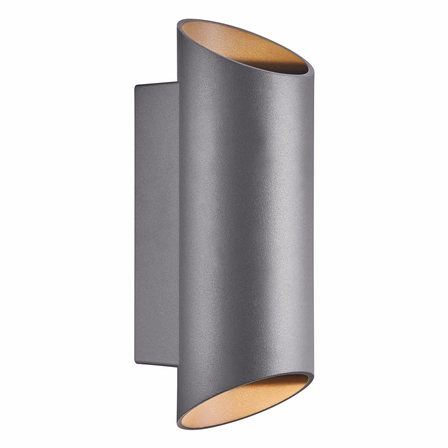 Nordlux Nico Modern Round Outdoor Wall Light in Black Metal with GU10 Socket, IP54 Rated – 2