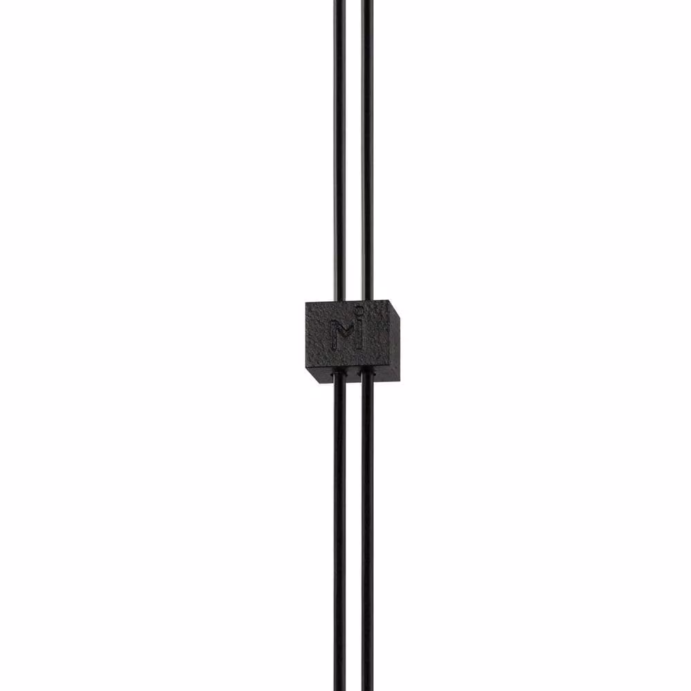 Maytoni Supersymmetry Modern LED Pendant Light in Matt Black with 4000K Cool White Light