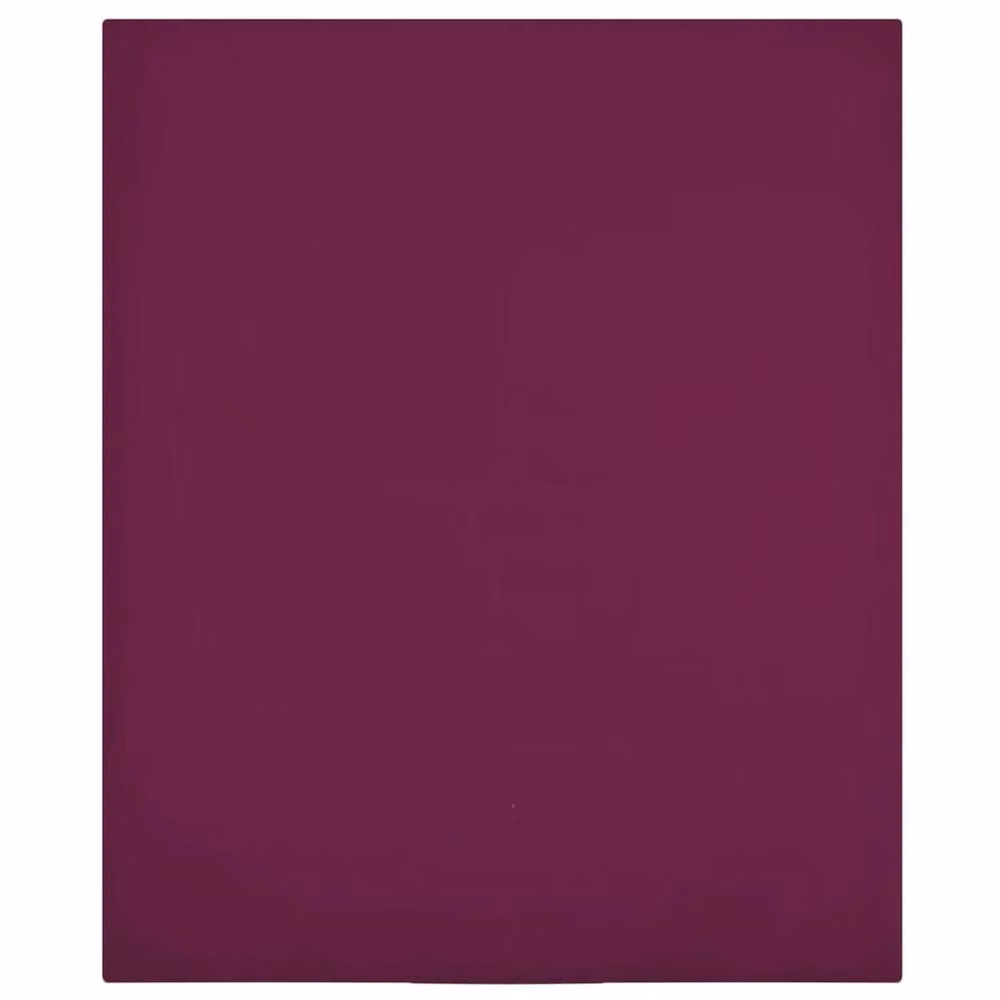 Berkfield Home Bordeaux Cotton Jersey Fitted Sheet, W/D/H: 180 x 200 cm – 2