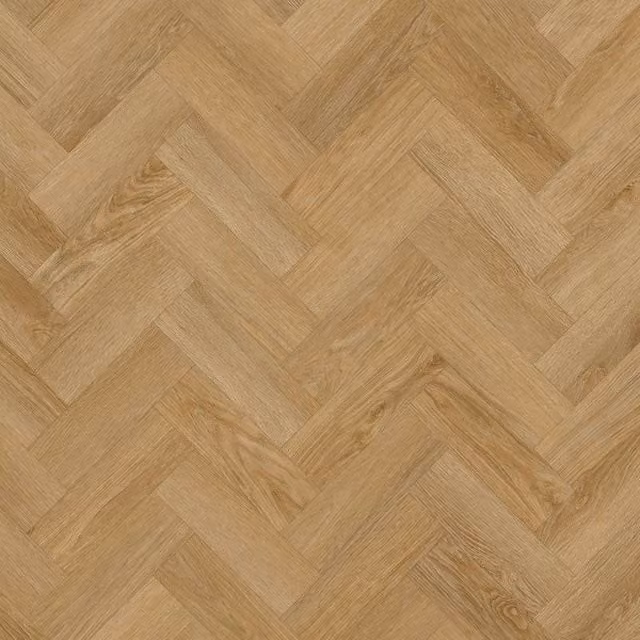 HolPa Wood Effect Luxury Vinyl Tile Planks in Camel, Covers 3.763sqm