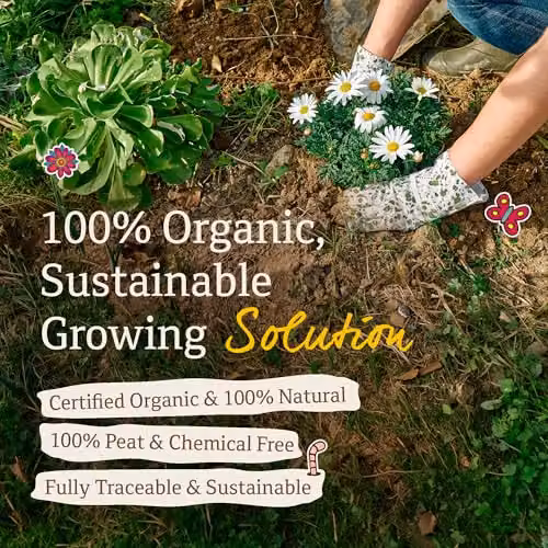 Natural Grower Approved Organic Peat Free Compost, 50L – 4