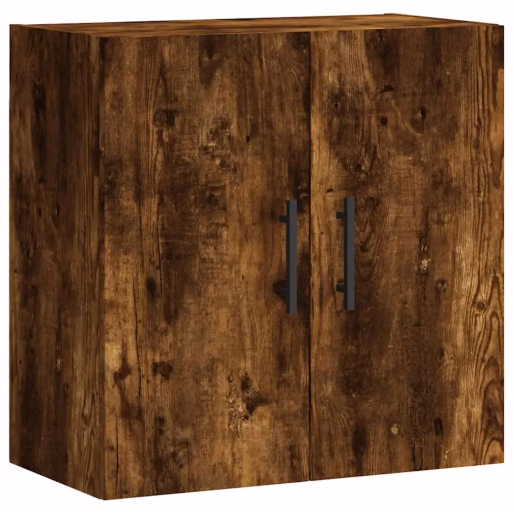 Berkfield Home Wall Cabinet in Smoked Oak Brown, W/D/H: 60 x 31 x 60 cm – 2