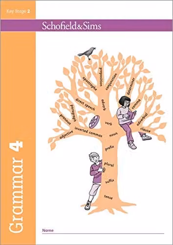 Schofield & Sims Grammar and Punctuation Study and Practice Book for Year 4, Ages 8-9, Multicolour