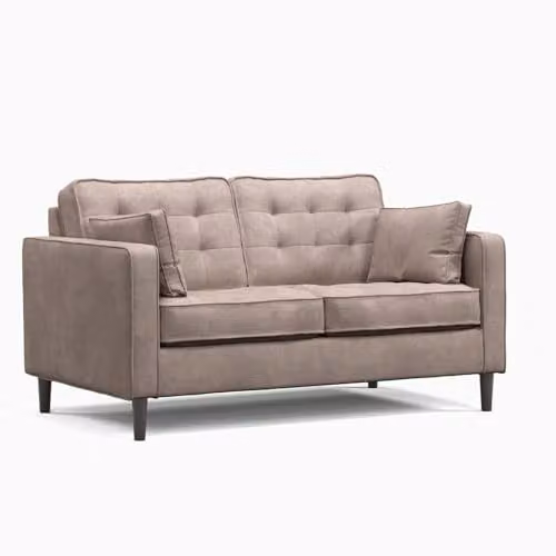 Furnishings For Less UK Eden 2 Seater Fabric Sofa in Grey – 1