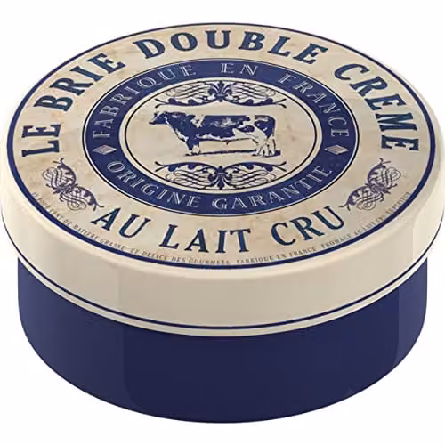 Artesà Gourmet Ceramic Cheese Brie Baker Ramekin, Multicolour, Diameter: 12.7 cm – 1