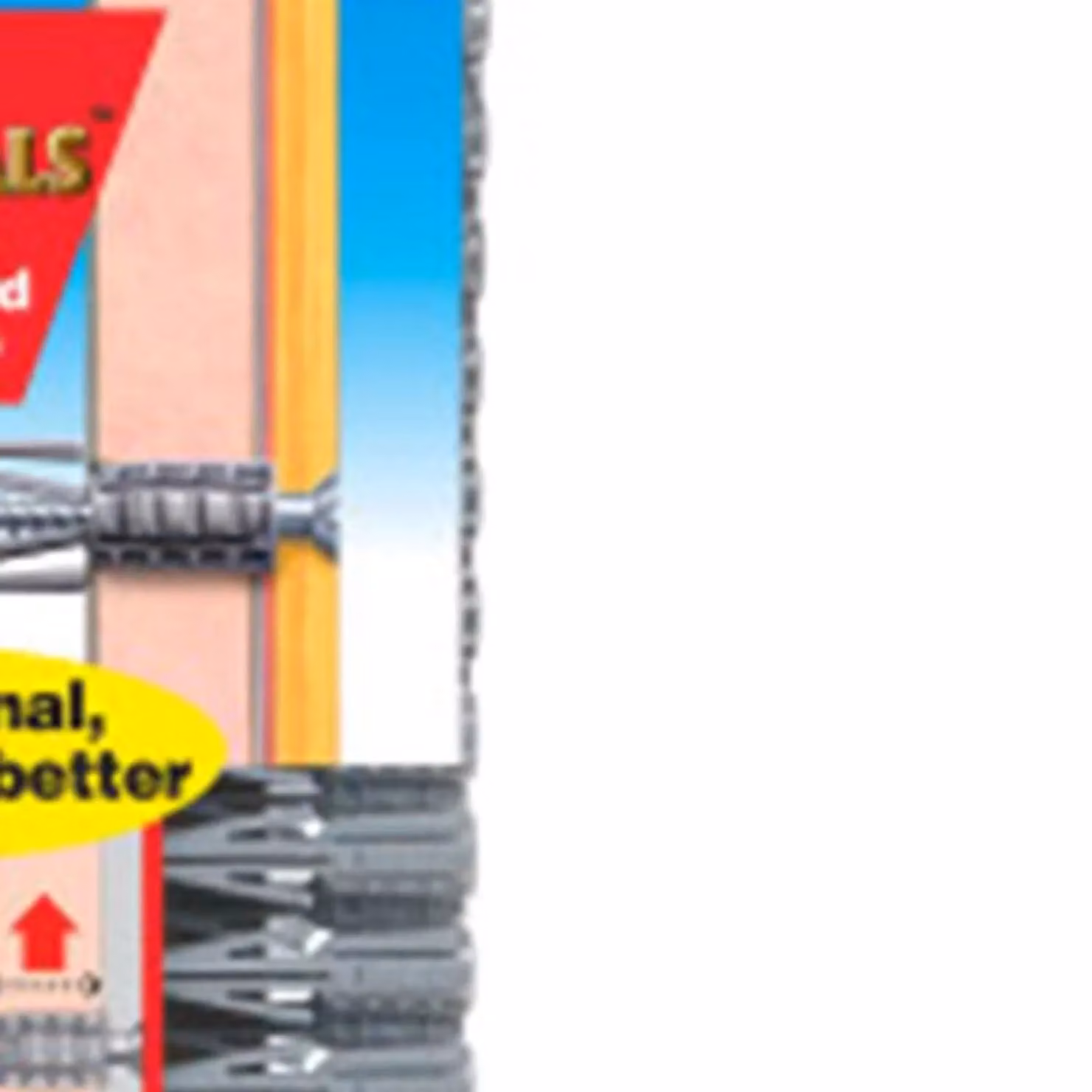 PLASPLUGS Grey Plastic Plasterboard Cavity Anchors, Pack of 50 – 2