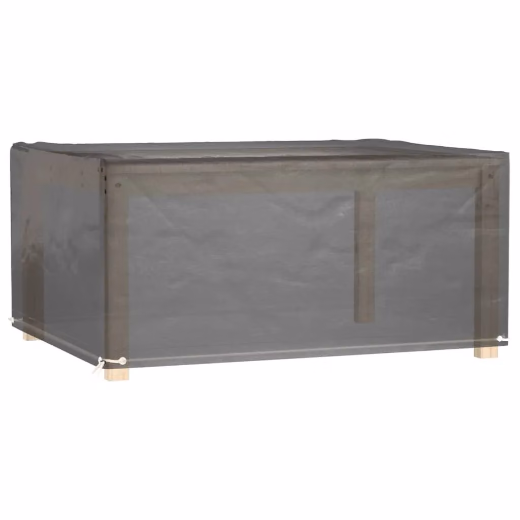 Berkfield Home Rectangular Garden Furniture Cover with 8 Eyelets, Black, W: 160 cm, D: 120 cm, H: 75 cm – 2