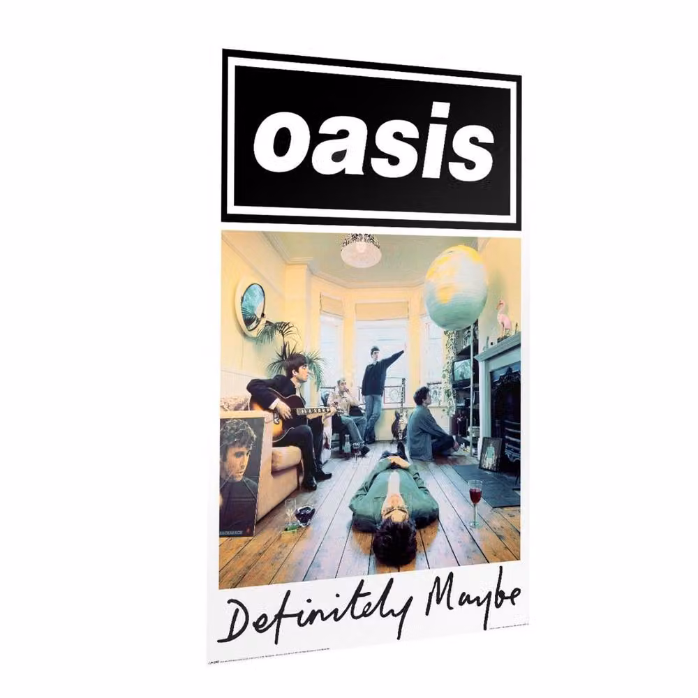 Oasis Music Definitely Maybe Maxi Paper Poster in Multicolour – 2
