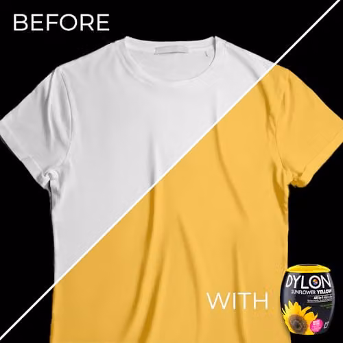 Dylon Fabric Dye Pods for Washing Machines, 350g, Yellow – 5