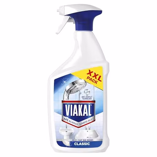Viakal Limescale Remover Spray Classic, 1050 ml, White