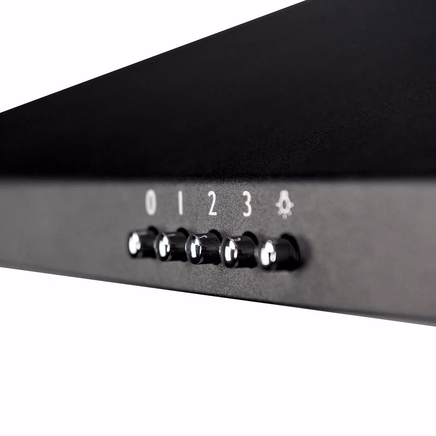 SIA Black Pyramid Chimney Cooker Hood Kitchen Extractor Fan, Width: 100 cm – 3