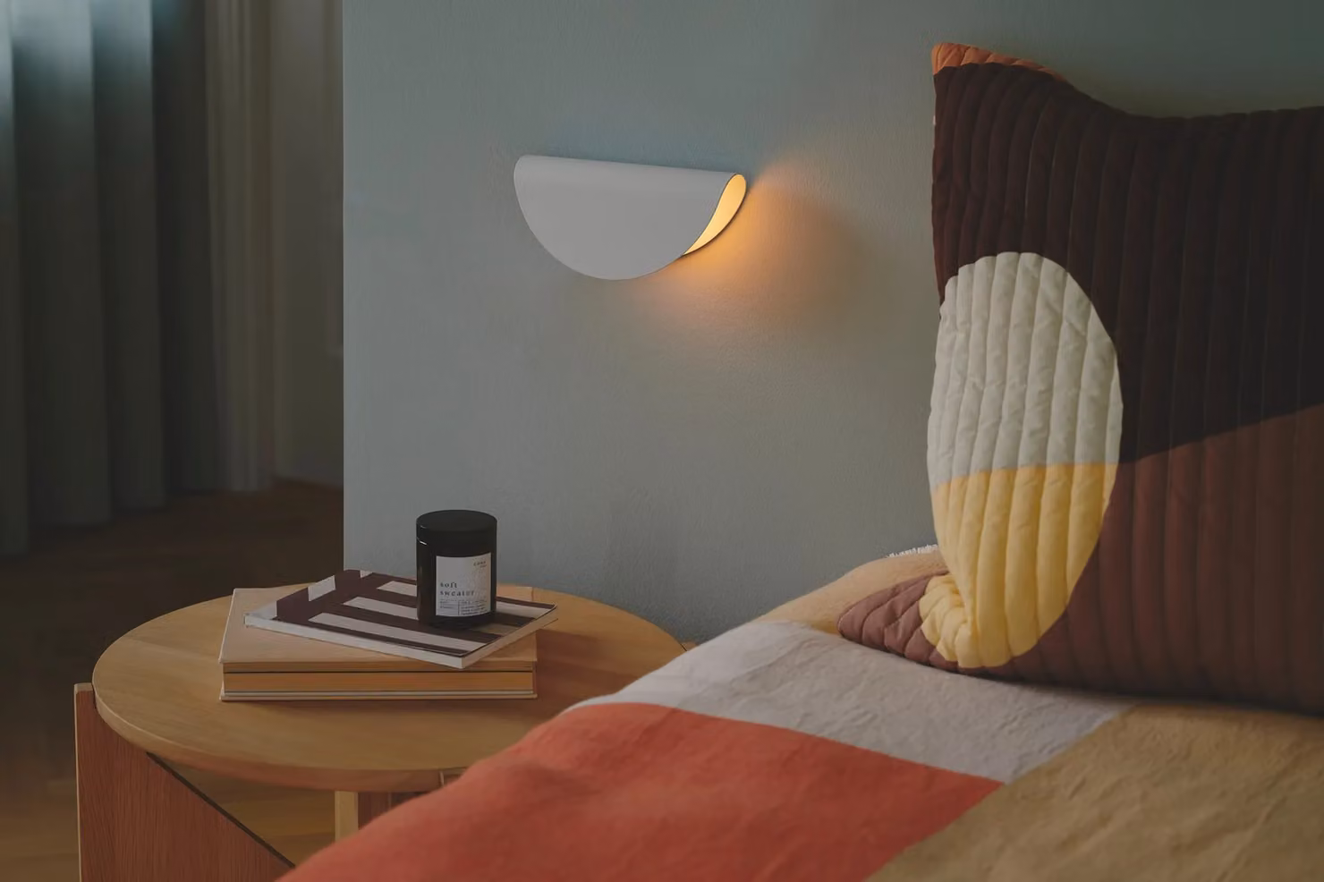 Nordlux White Metal Up and Down Wall Light with E14 Socket – 2