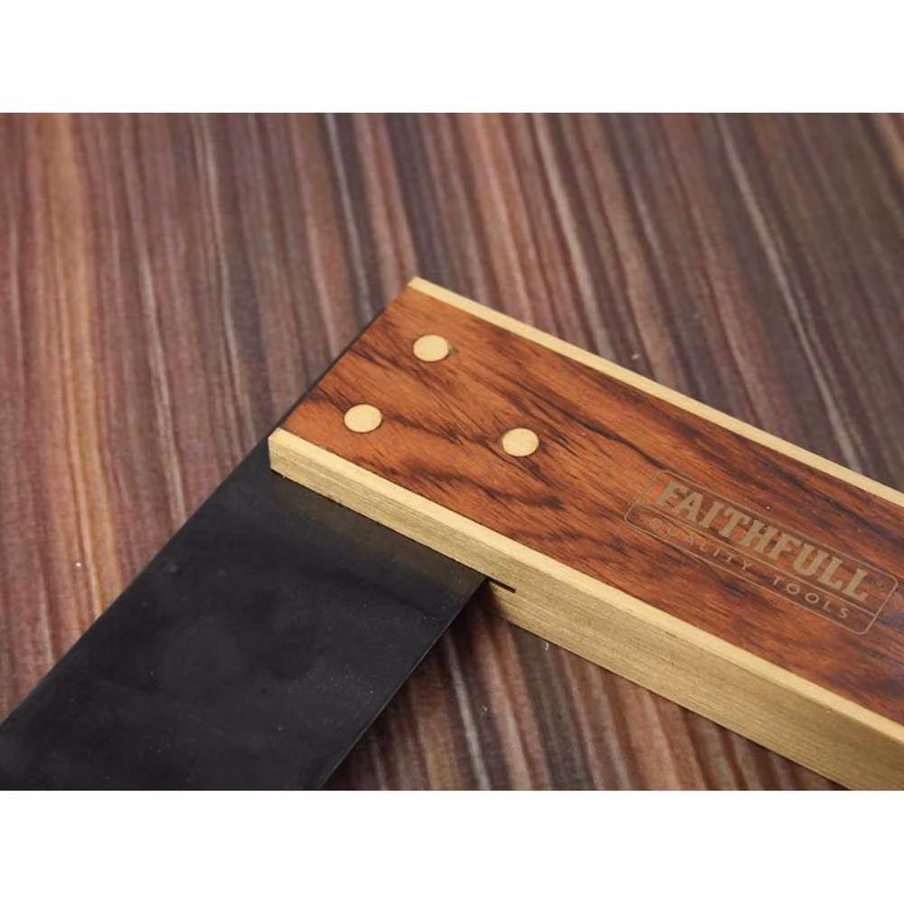 Faithfull Carpenter's Try Square, Black, 230mm – 2