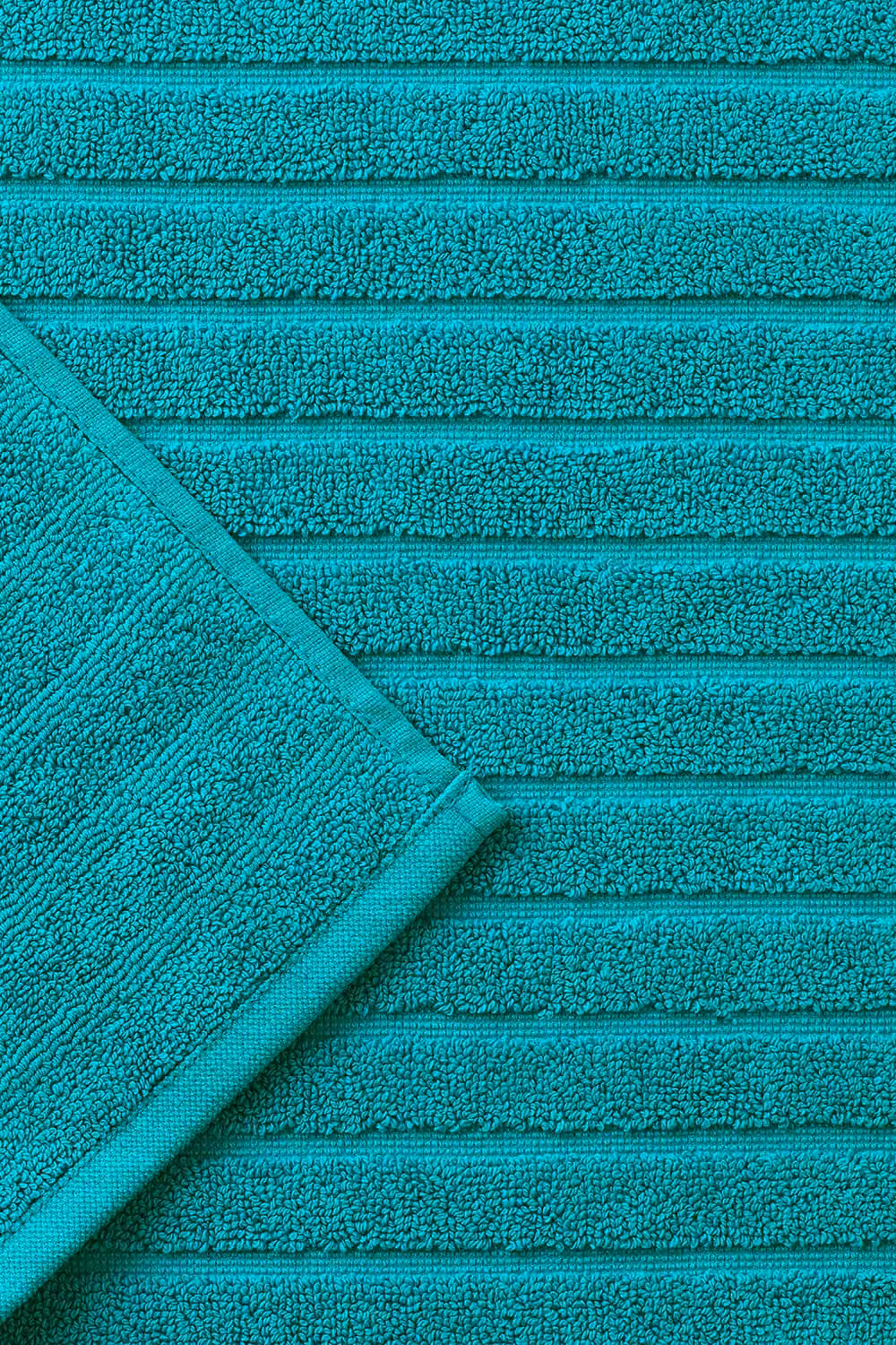 Christy Prism Luxury Turkish Cotton Bath Mat in Blue and Turquoise, W/D: 60 x 60 cm – 2