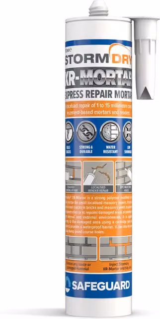 Stormdry Waterproof Express Repair Mortar in Grey Sand
