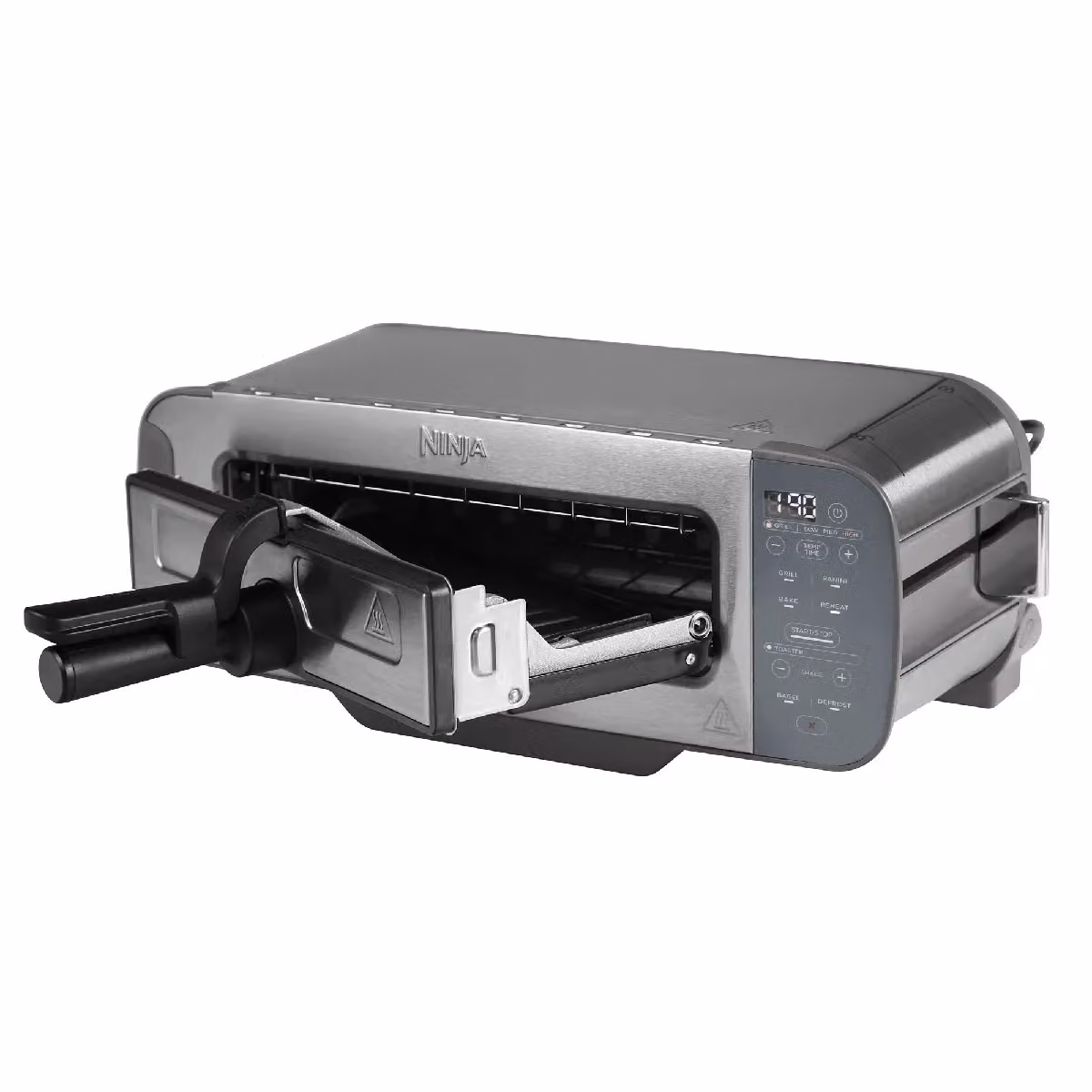 Ninja Foodi 3-in-1 Toaster, Grill and Panini Press ST202UK in Silver Stainless Steel – 2