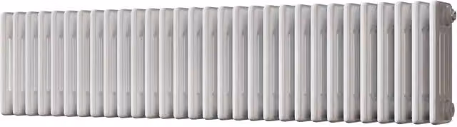 Alpha White 4 Column Steel Radiator with Feet