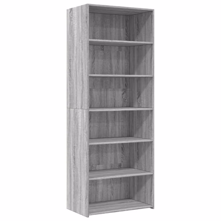 Berkfield Home Grey Sonoma Highboard W/D/H: 70 x 41 x 185 cm