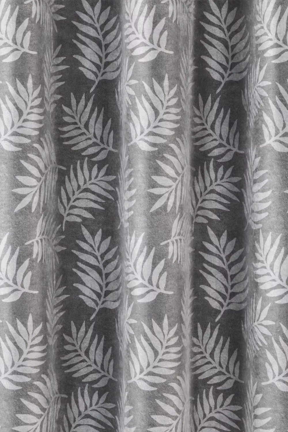 Enhanced Living Oakland Grey Leaf Pattern Thermal Room Darkening Eyelet Curtains, Pair, W: 229 cm, H: 229 cm – 3