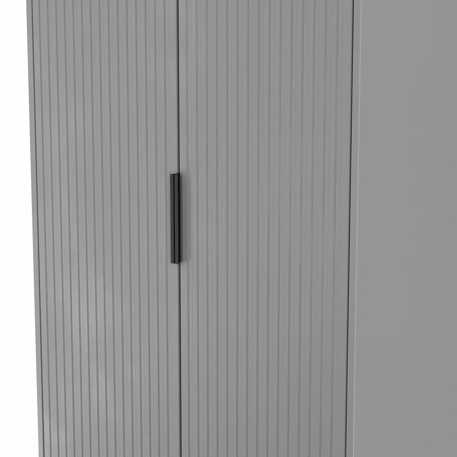 Ready Assembled 2 U Menai 2 Door Wardrobe in Dark Grey – 3