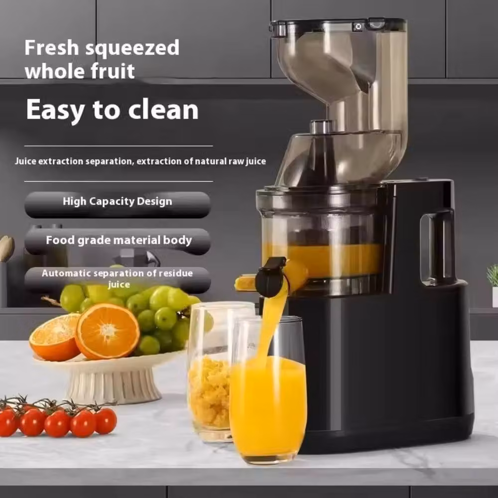 Havendro Electric Slow Masticating Fruit Juice Squeezer in Black – 4