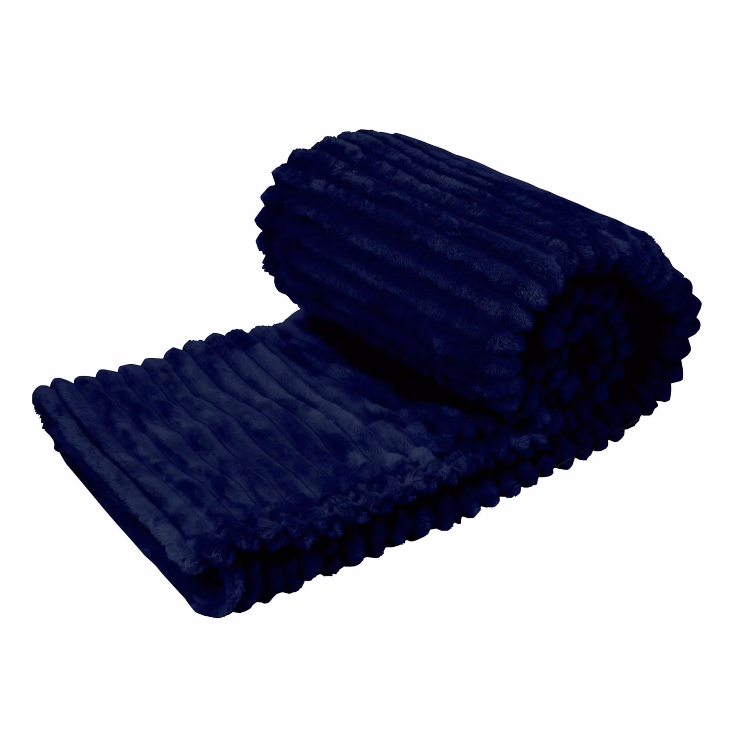 Neo Waffle Shaped Electric Heated Fleece Overblanket Throw in Blue, W/D/H: 130 x 160 cm – 6