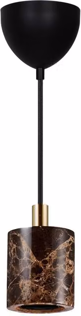 Nordlux Siv Pendant Light in Brown Marble with E27 Mains Connection – 1