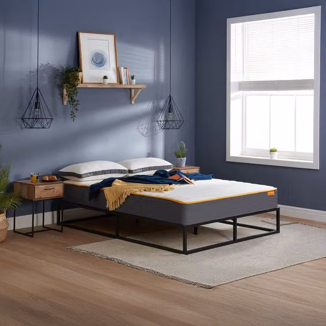 SleepSoul Balance Hybrid Memory Pocket Mattress in White, W/D/H: 120 x 200 cm – 2