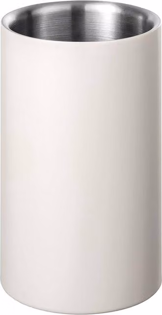 Blomus Stainless Steel Bottle Cooler 0.75 l in White