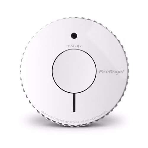 FireAngel White Battery Powered Optical Smoke Alarm – 1