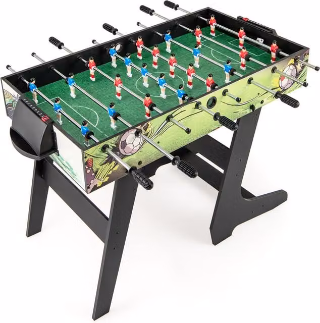Costway Foldable Foosball Table Game Set in Green